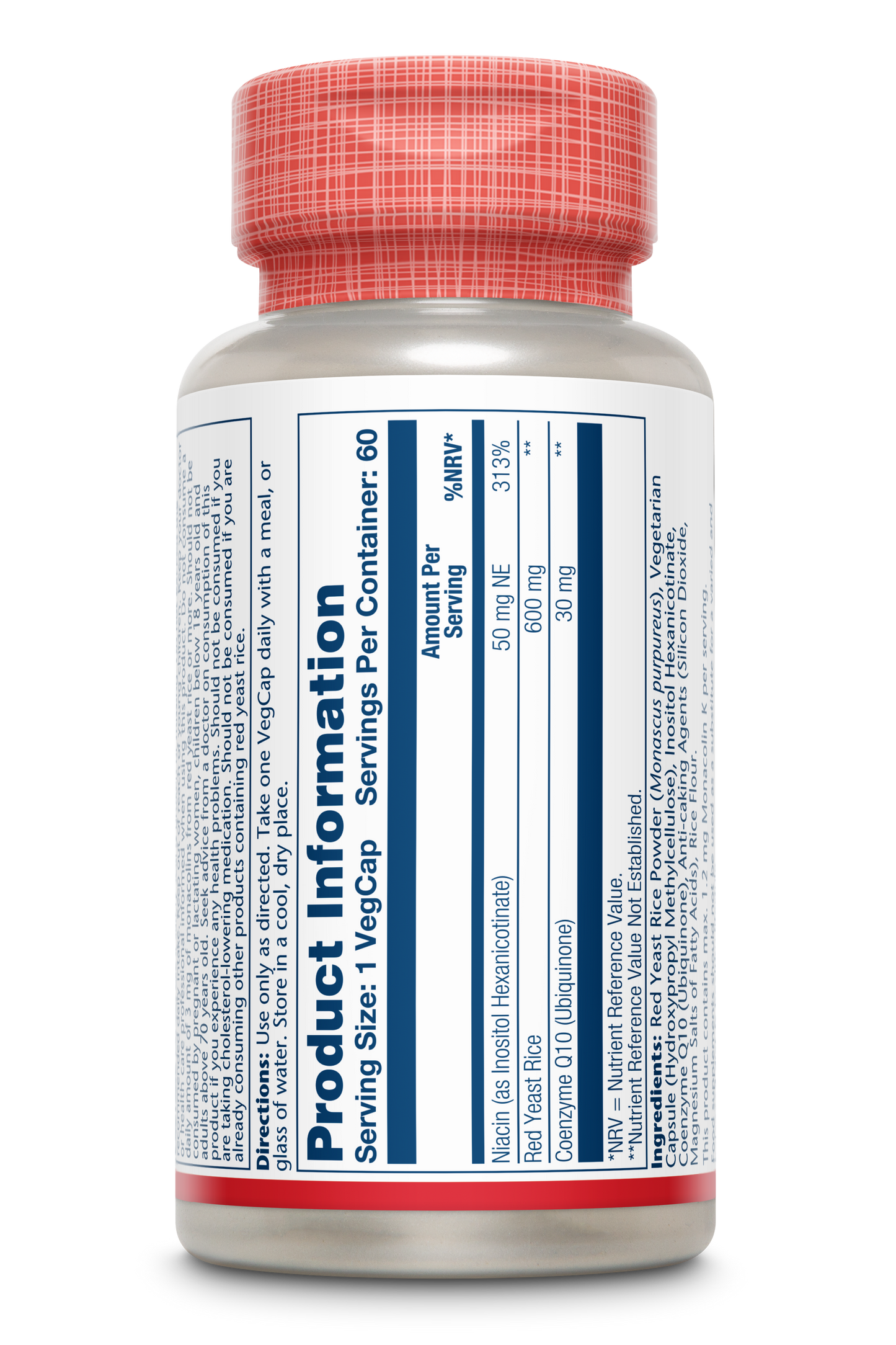 Red Yeast Rice & CoQ10 | 60 Vegan Capsules
