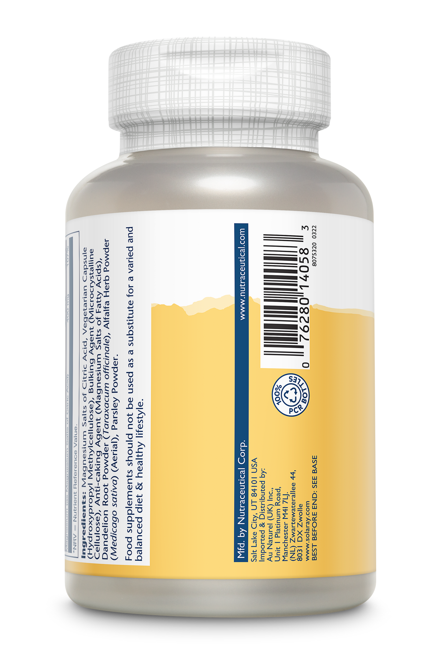 Magnesium Citrate 400mg 90 count