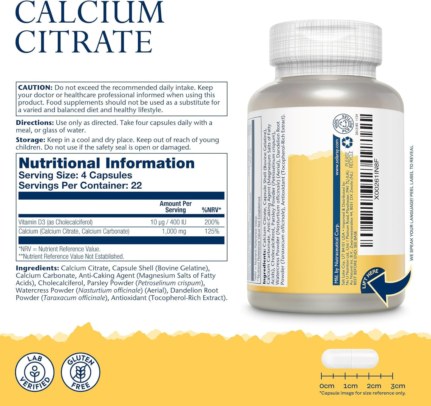 Calcium with Vitamin D3
