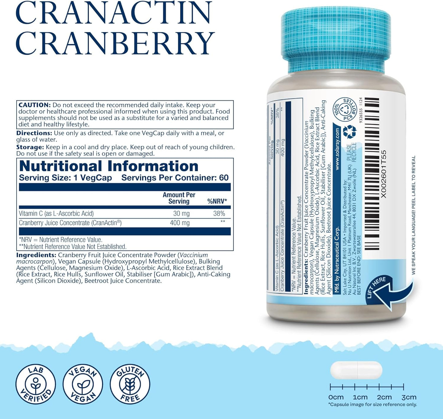 Cranactin Cranberry