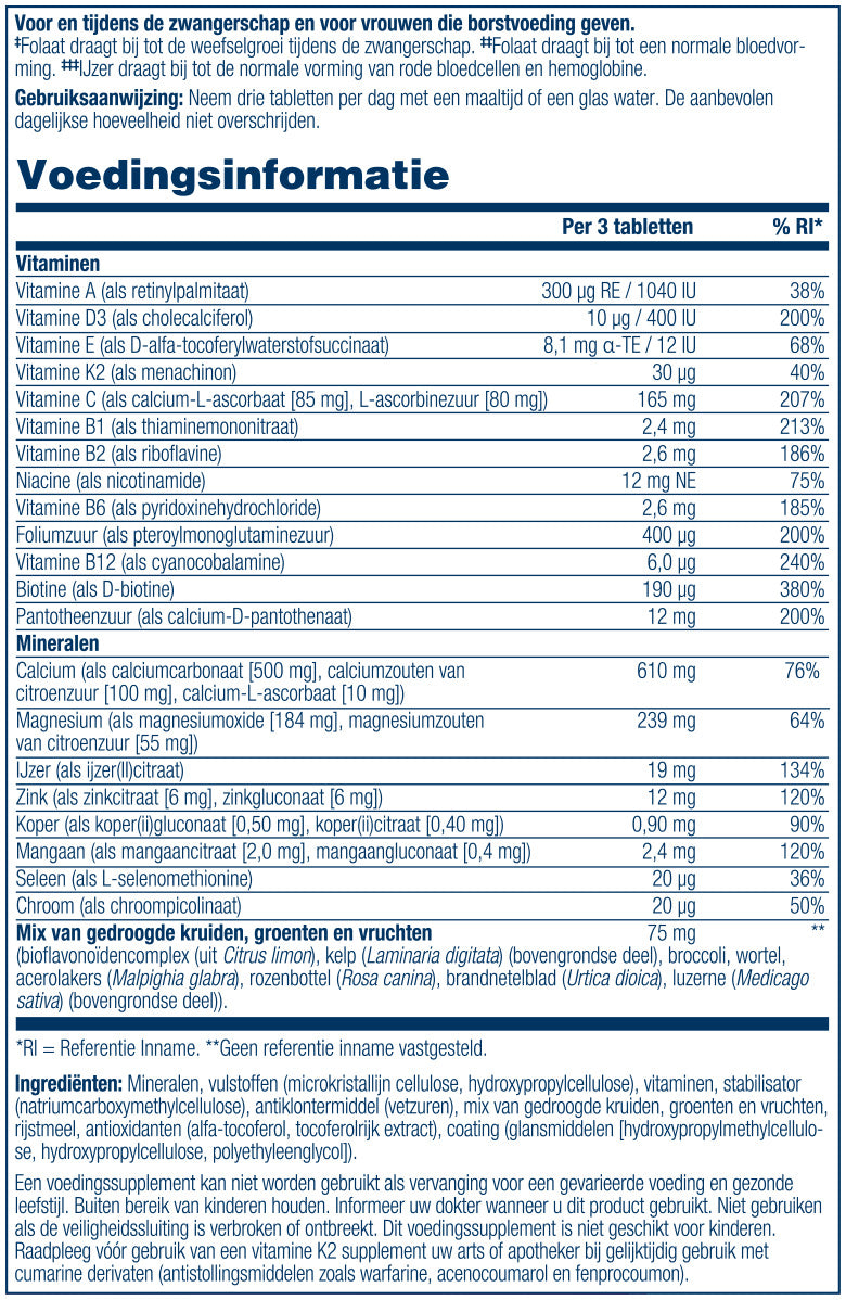 Prenatal Multivitamine